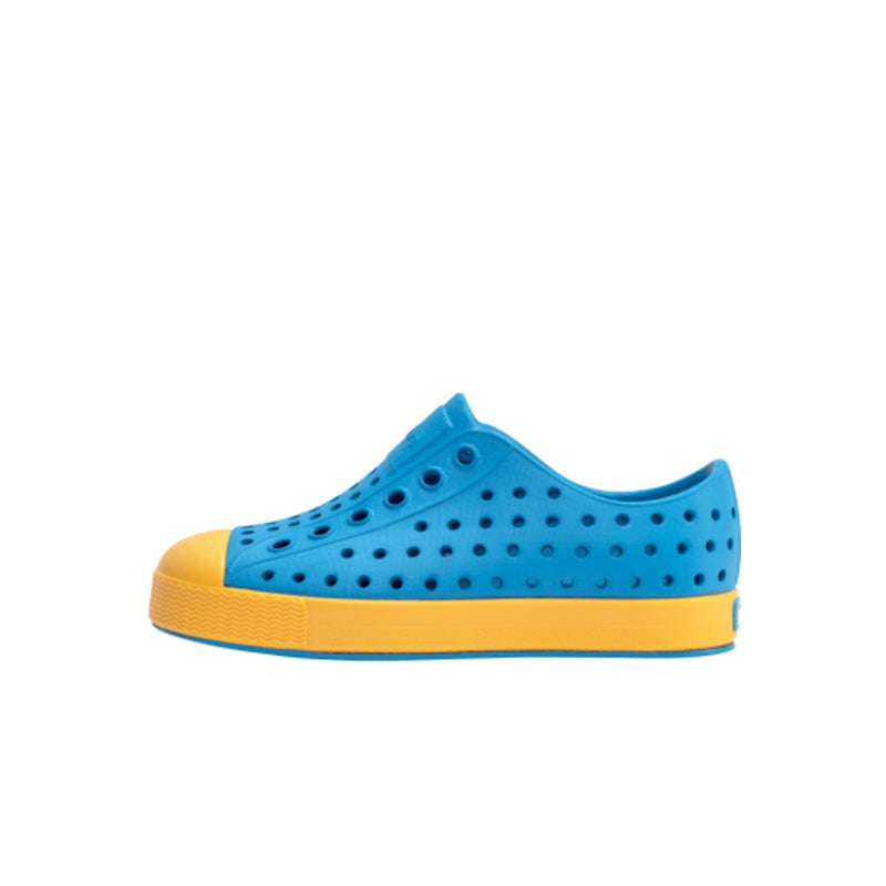 Native Shoes - Unisex Jefferson Kids - Wave Blue/ Pollen Yellow