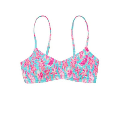Snapper Rock - Womens Tropical Glow Recycled Bikini Top