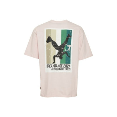 DK Company - Mens Relax Fit Graphic Tee with Breakdancing