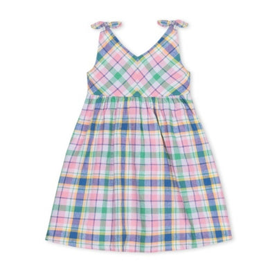 Hope & Henry - Girls Bow Shoulder Swing Dress