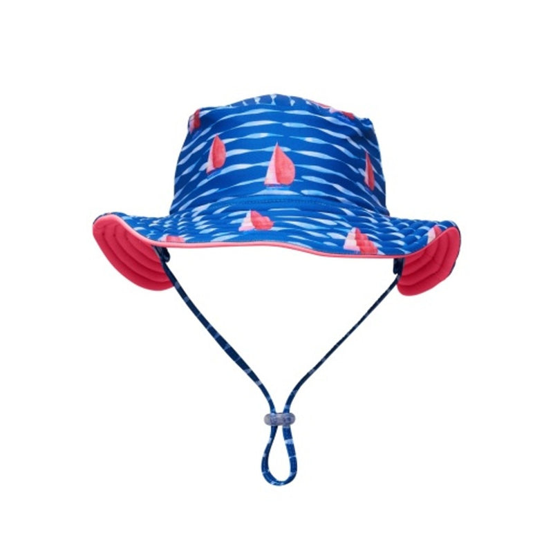 Snapper Rock - Boys Sailboat Rock Reversible Bucket Hat