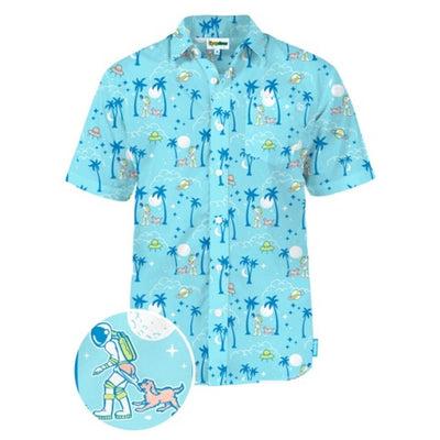 Tipsy Elves - Mens Full Moon Hawaiian Shirt