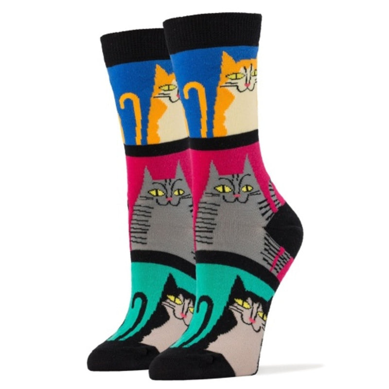 Oooh Yeah - Womens Crew Mod Meow