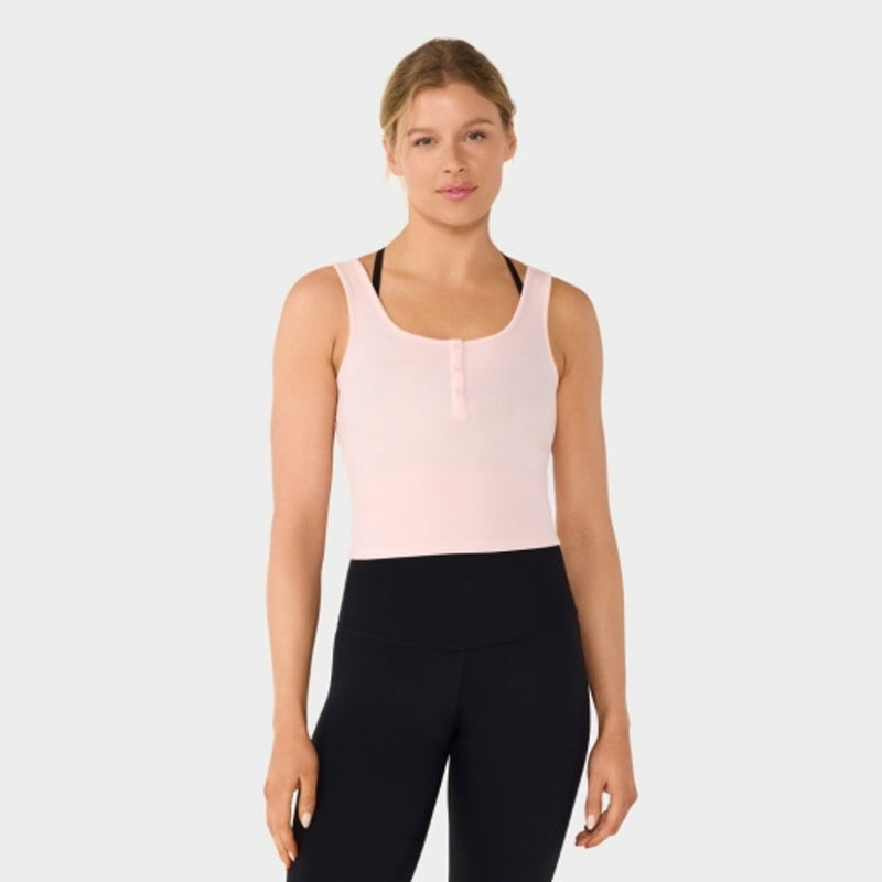 Thirty Three Threads - Unisex Fitted Henley Tank Ash