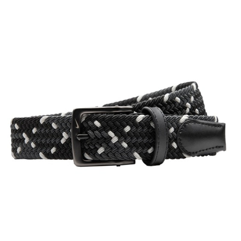 Nike - Will Leather Goods Mens Tour G-Flex Diamond Stretch Woven Belt
