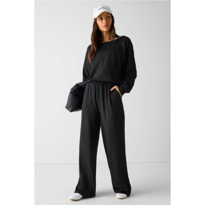Fabletics - Womens Cloud Jersey Off Shoulder Onesie