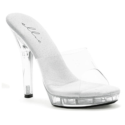 Ellie Shoes - 5" Heel Clear Mule