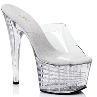 Ellie Shoes - 7 Inch Glitter Mule