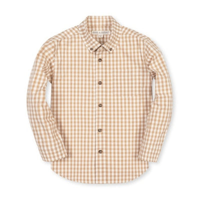 Hope & Henry - Boys Organic Stretch Poplin Shirt