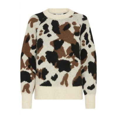 DK Company - Womens Byomea Cow Jumper