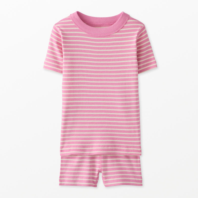 Hanna Andersson - Kids Striped Short John Pajama Set
