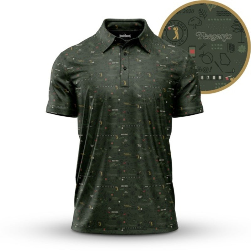 Bogey Bros - Mens Peasants '26 Polo - Peasants '26