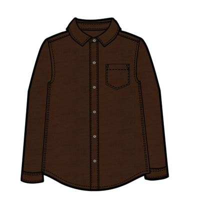 Hope & Henry - Mens Organic Flannel Shirt