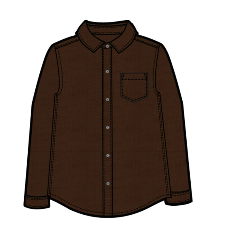 Hope & Henry - Mens Organic Flannel Shirt