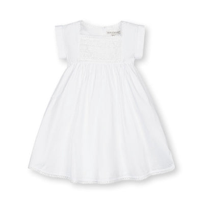 Hope & Henry - Girls Organic Seersucker Empire Waist Dress