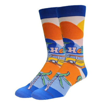 Oooh Yeah - Mens Hello Goodbye Mens Crew Socks