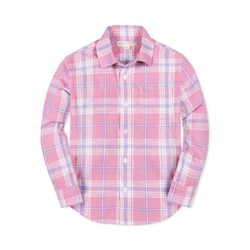 Hope & Henry - Boys Linen Button Down Shirt
