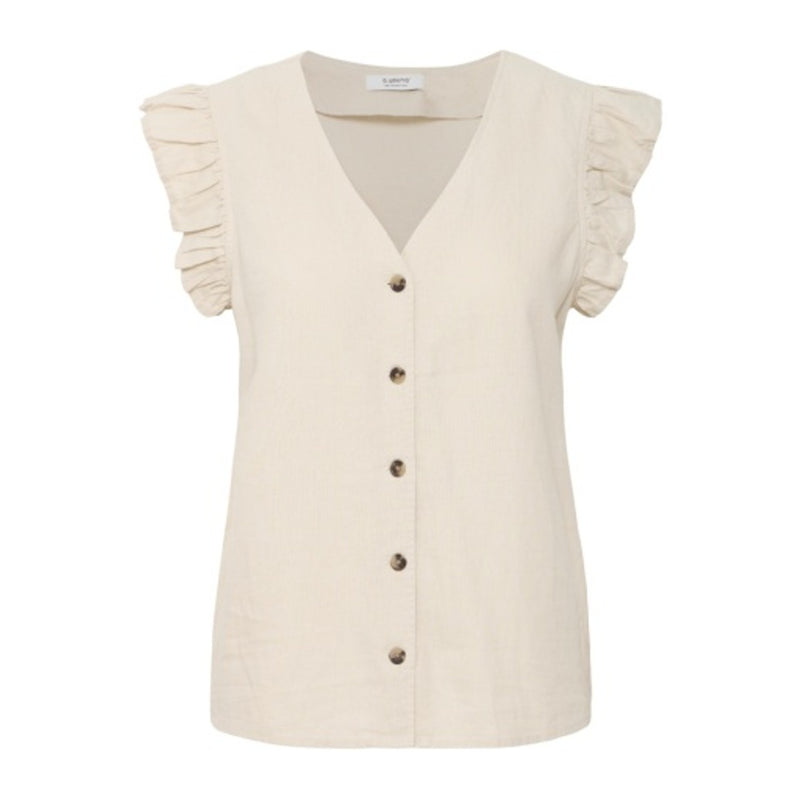DK Company - Womens Byfalakka Ruffle Shirt