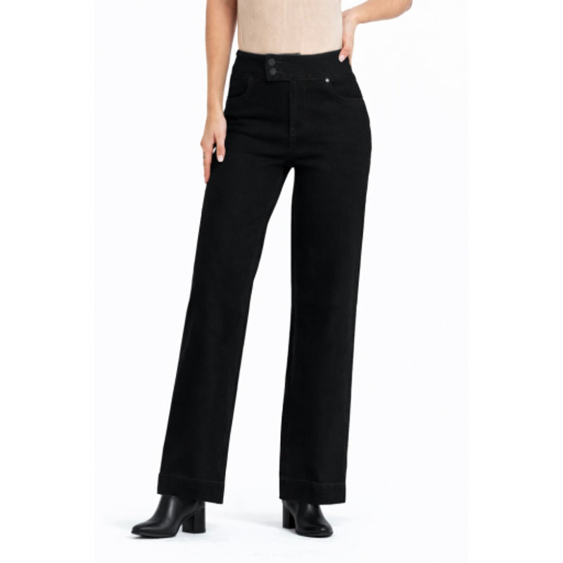 1822 Denim - Womens 30" Wide Leg Jean with Extended Waistband