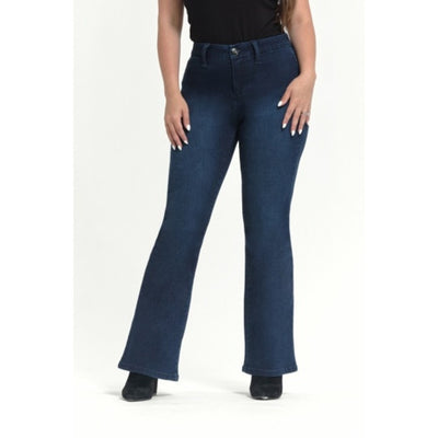1822 Denim - Womens Petite 29" Better Butter Trouser Slim Boot