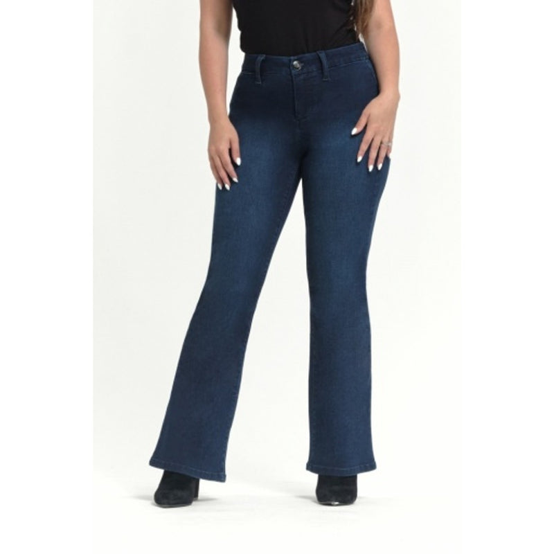 1822 Denim - Womens Petite 29" Better Butter Trouser Slim Boot