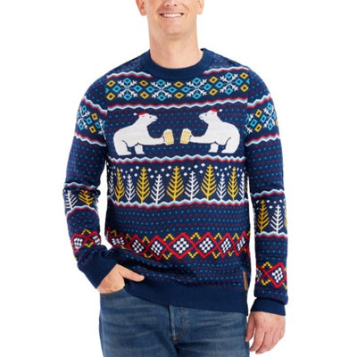 Tipsy Elves - Mens Polar Bear Party Sweater