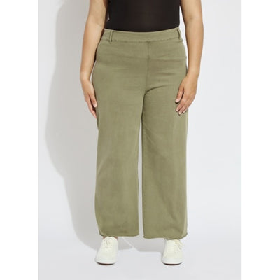 Lysse - Womens Erin Hi Waist Wide Leg Denim Curvy