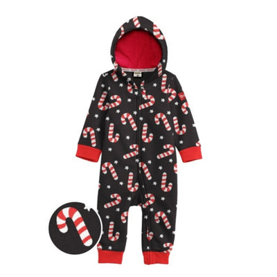 Tipsy Elves - Baby/Toddler Candy Cane Lane Jumpsuit