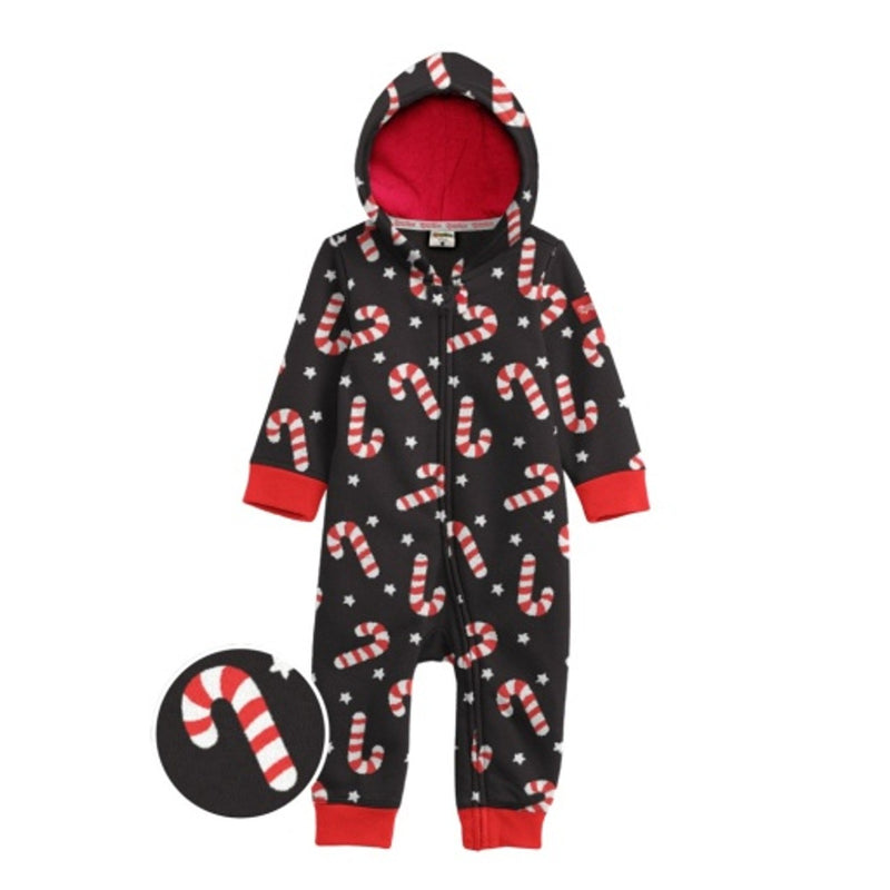 Tipsy Elves - Baby/Toddler Candy Cane Lane Jumpsuit