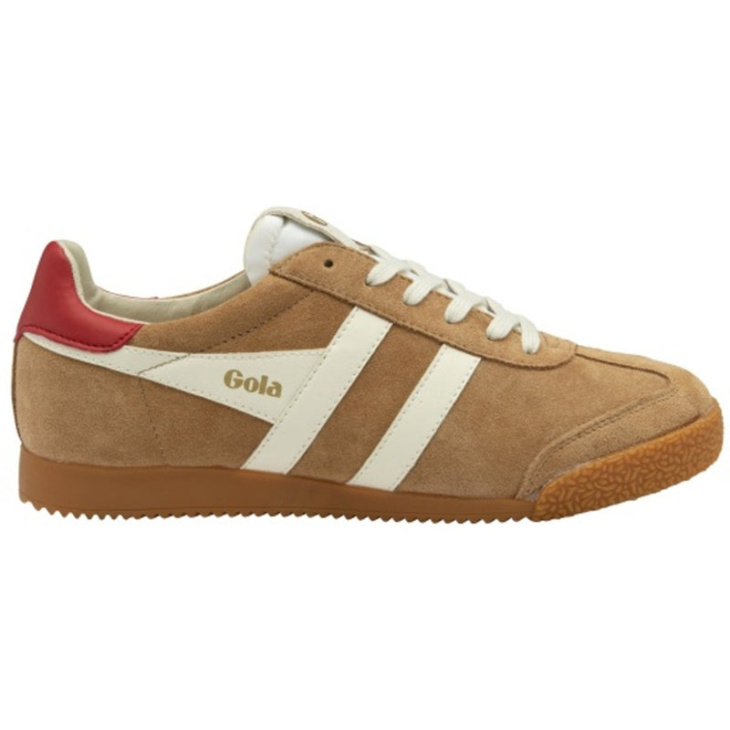 Gola - Womens Elan Sneakers - Caramel/Off White/Deep Red
