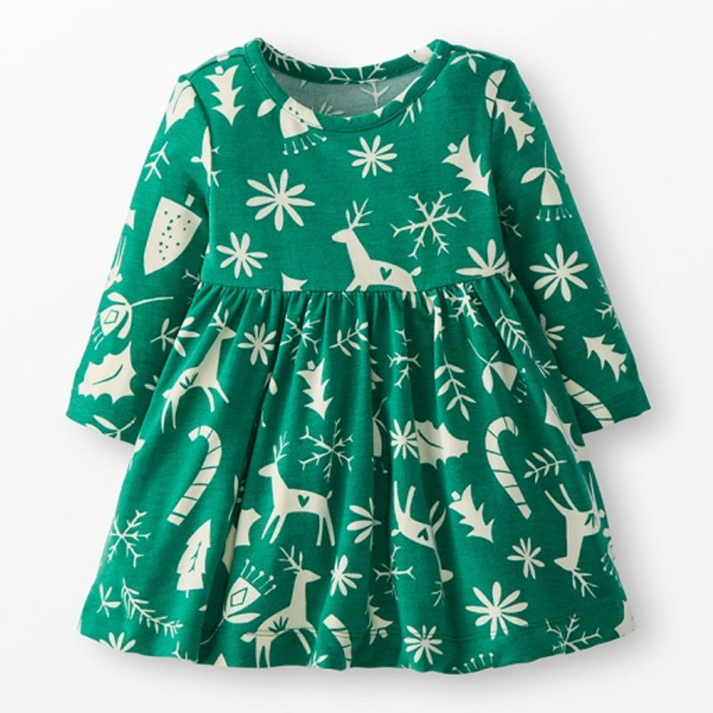 Hanna Andersson - Baby Long Sleeve Playtime Dress in Hannasoft™