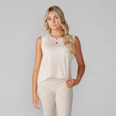Thirty Three Threads - Unisex Evolution Tank Dune