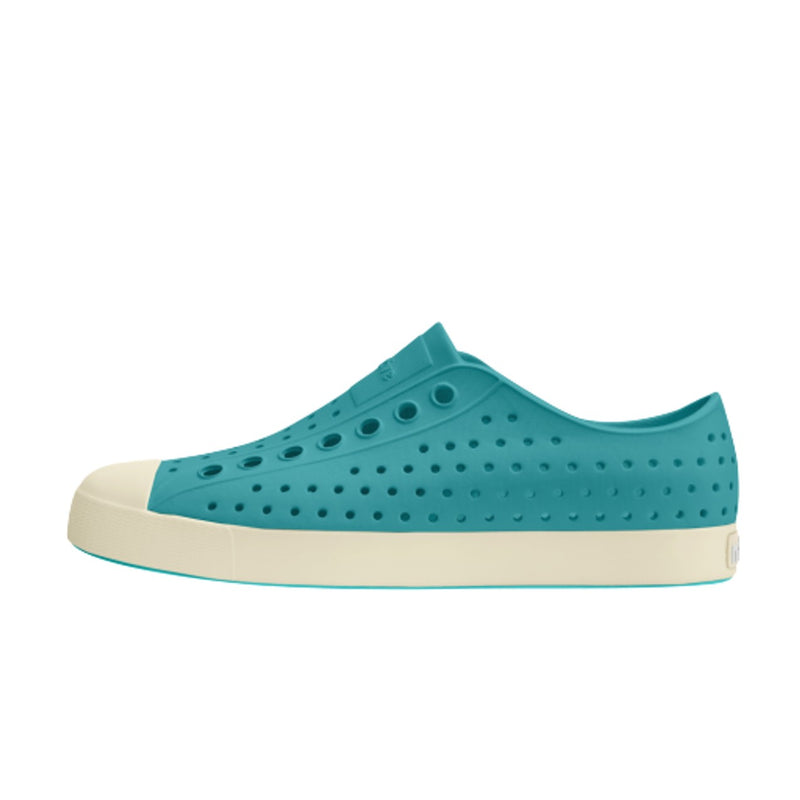 Native Shoes - Unisex Jefferson Footwear - Trinket Blue/ Bone White