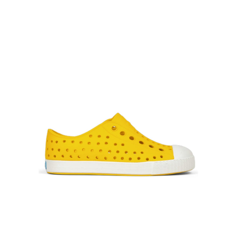 Native Shoes - Unisex Jefferson Kids - Groovy Yellow/ Shell White