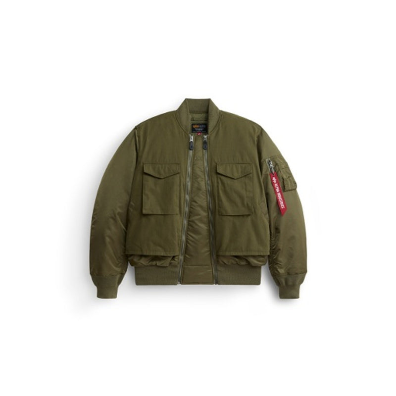 Alpha Industries - Mens Ma-1 Mixed Cotton Flight Jacket