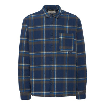 DK Company - Mens Check Jacket with Nylon Puffer Lining