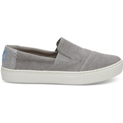 TOMS - Womens Frst Gry Cham/Stripe Cham Wm Luca Sneak