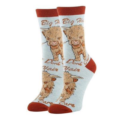 Oooh Yeah - Womens Hair Don't Care Womens Crew Socks