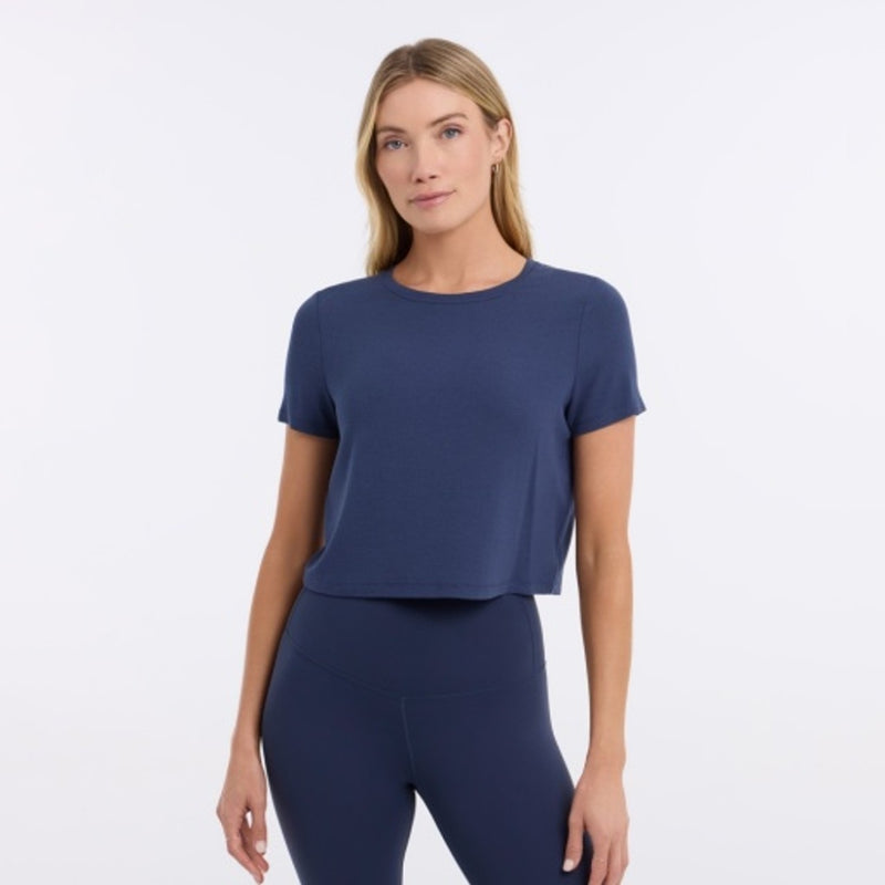 Thirty Three Threads - Unisex Ribbed Tee Navy