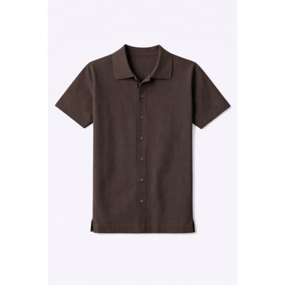 Cuts - Mens Riviera Knit Button Up