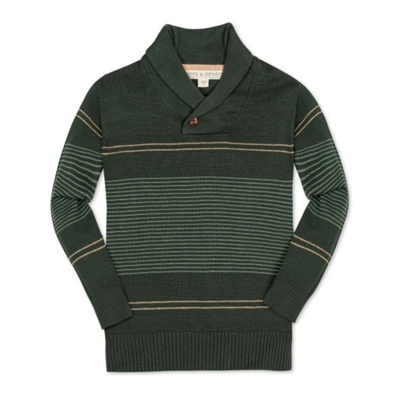 Hope & Henry - Boys Organic Shawl Collar Sweater