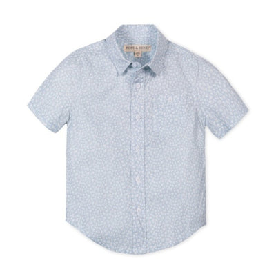 Hope & Henry - Boys Linen Short Sleeve Shirt