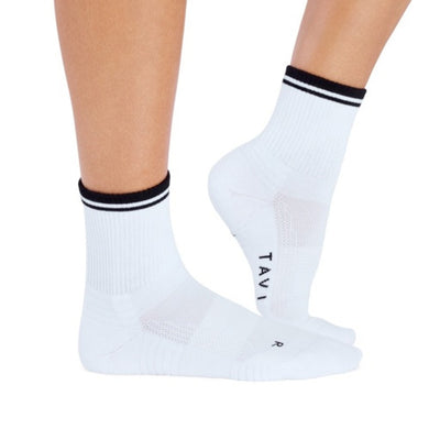 Thirty Three Threads - Unisex Tempo Lite Mini Crew White / Black