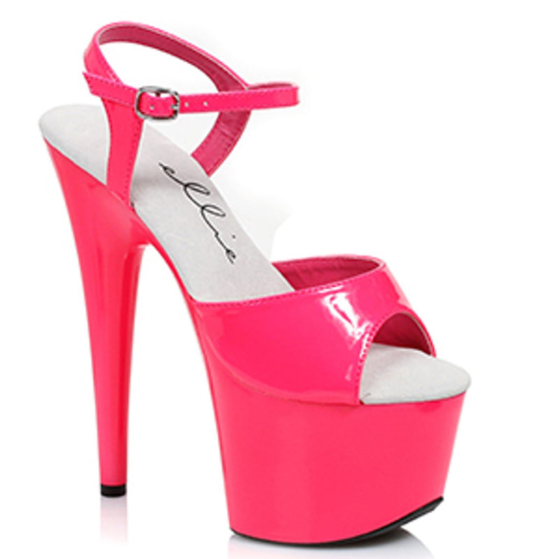 Ellie Shoes - 7" Neon Stiletto Sandal
