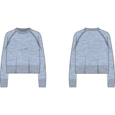 Fabletics - Womens Loftknit Crew Neck Sweater