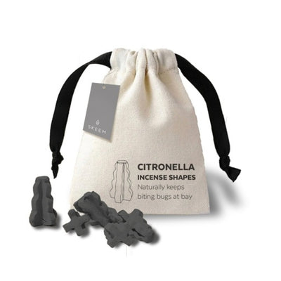 Skeem - Unisex Santal Cinder Citronella Incense Shapes
