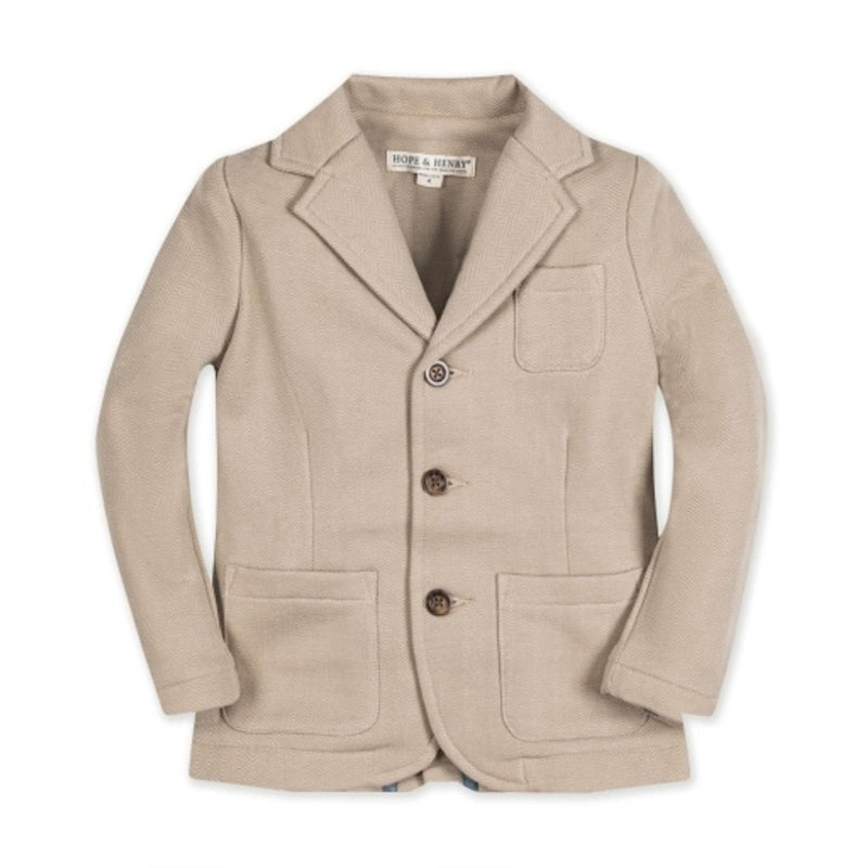 Hope & Henry - Boys Fleece Blazer