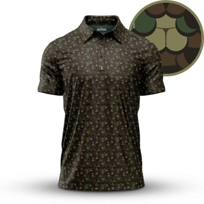 Bogey Bros - Mens Whale Tail Camo Polo