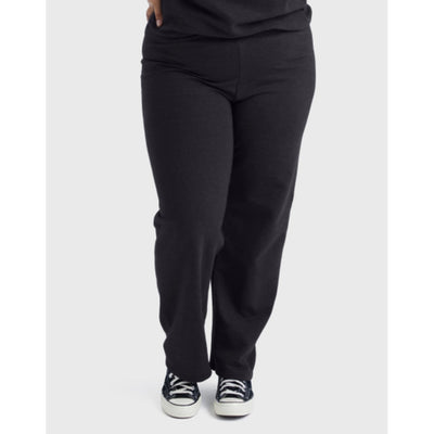 Hanes - Womens Just My Size Ecosmart Womens Fleece Sweatpants Open Leg 30.5 (Plus Size)