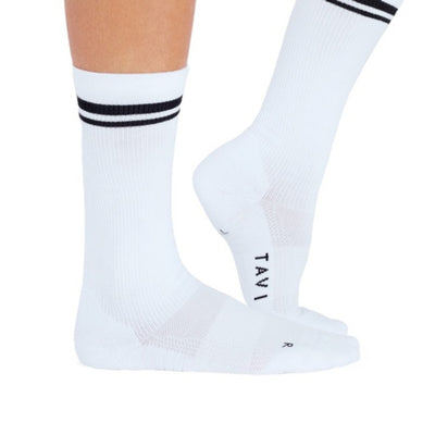 Thirty Three Threads - Unisex Tempo Lite Crew White / Black